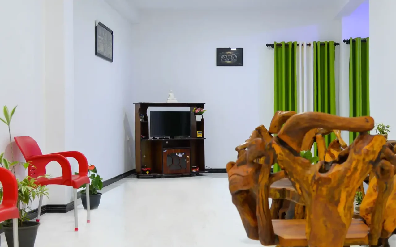 Living Room Corridor Randira Villa